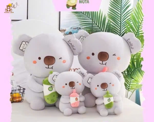 Koala Cầm Trà Sữa